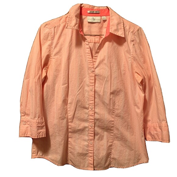 Vintage Studio Works Striped Button Down Size S - Picture 1 of 3